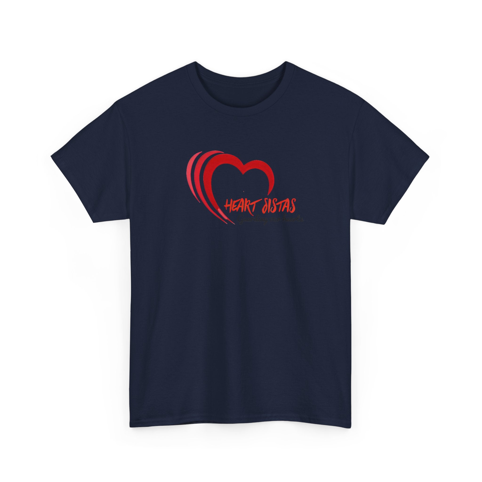 Heart Artist T-Shirt – 'Guarding Our Hearts' Red Heart Design