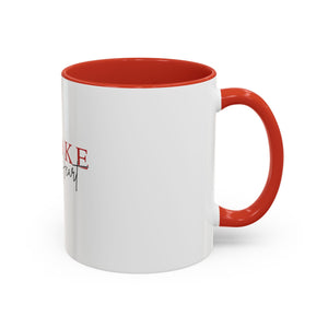Stroke of My Heart Coffee Mug – Accent Black Rim & Handle (11/15oz)