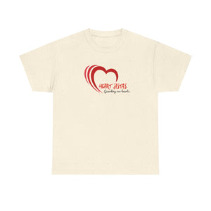 Heart Artist T-Shirt – 'Guarding Our Hearts' Red Heart Design