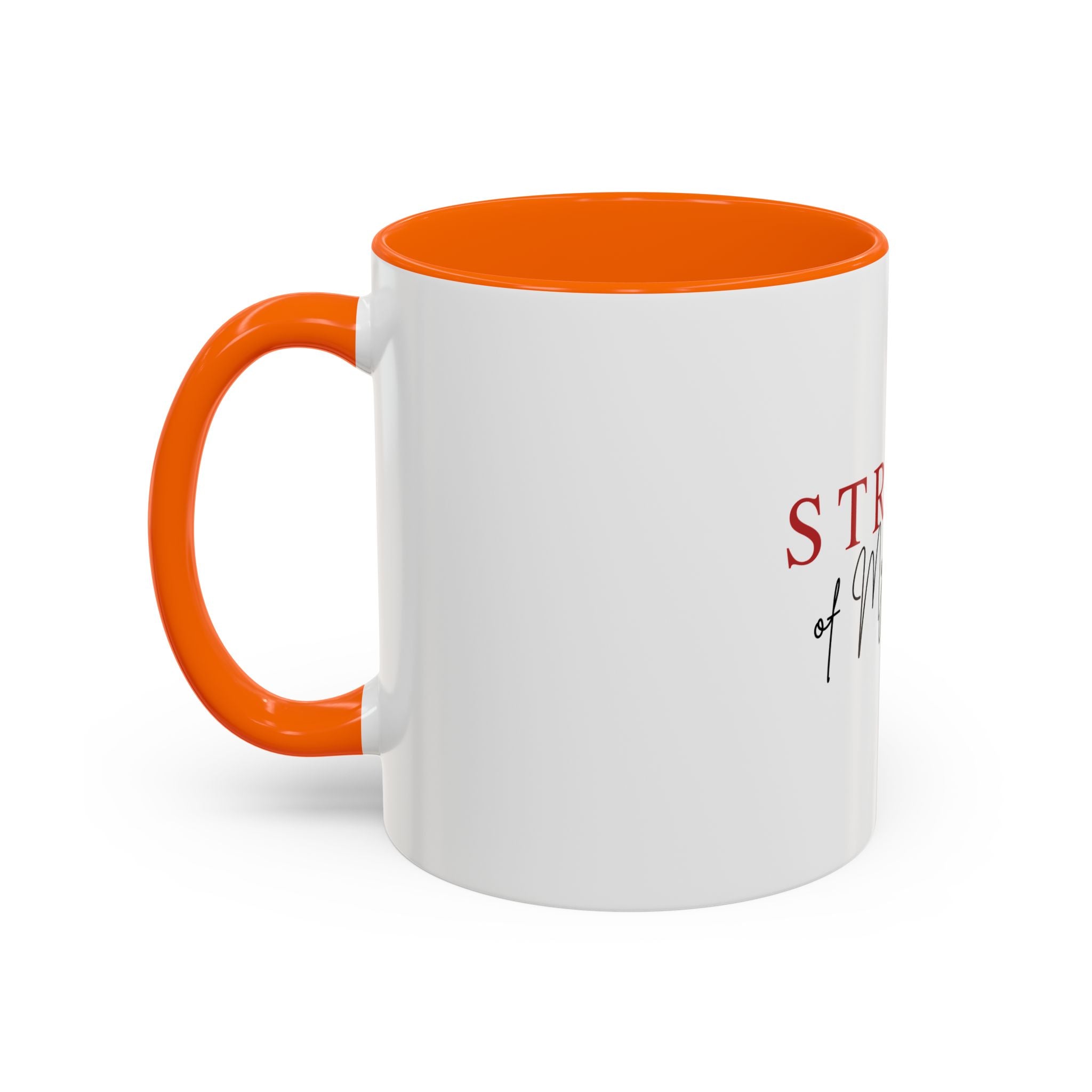 Stroke of My Heart Coffee Mug – Accent Black Rim & Handle (11/15oz)