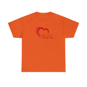 Heart Artist T-Shirt – 'Guarding Our Hearts' Red Heart Design
