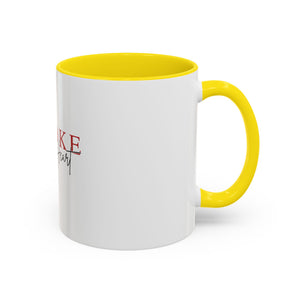 Stroke of My Heart Coffee Mug – Accent Black Rim & Handle (11/15oz)