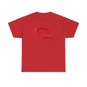 Heart Artist T-Shirt – 'Guarding Our Hearts' Red Heart Design