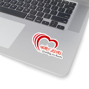 Heart Sistas Kiss-Cut Sticker — 