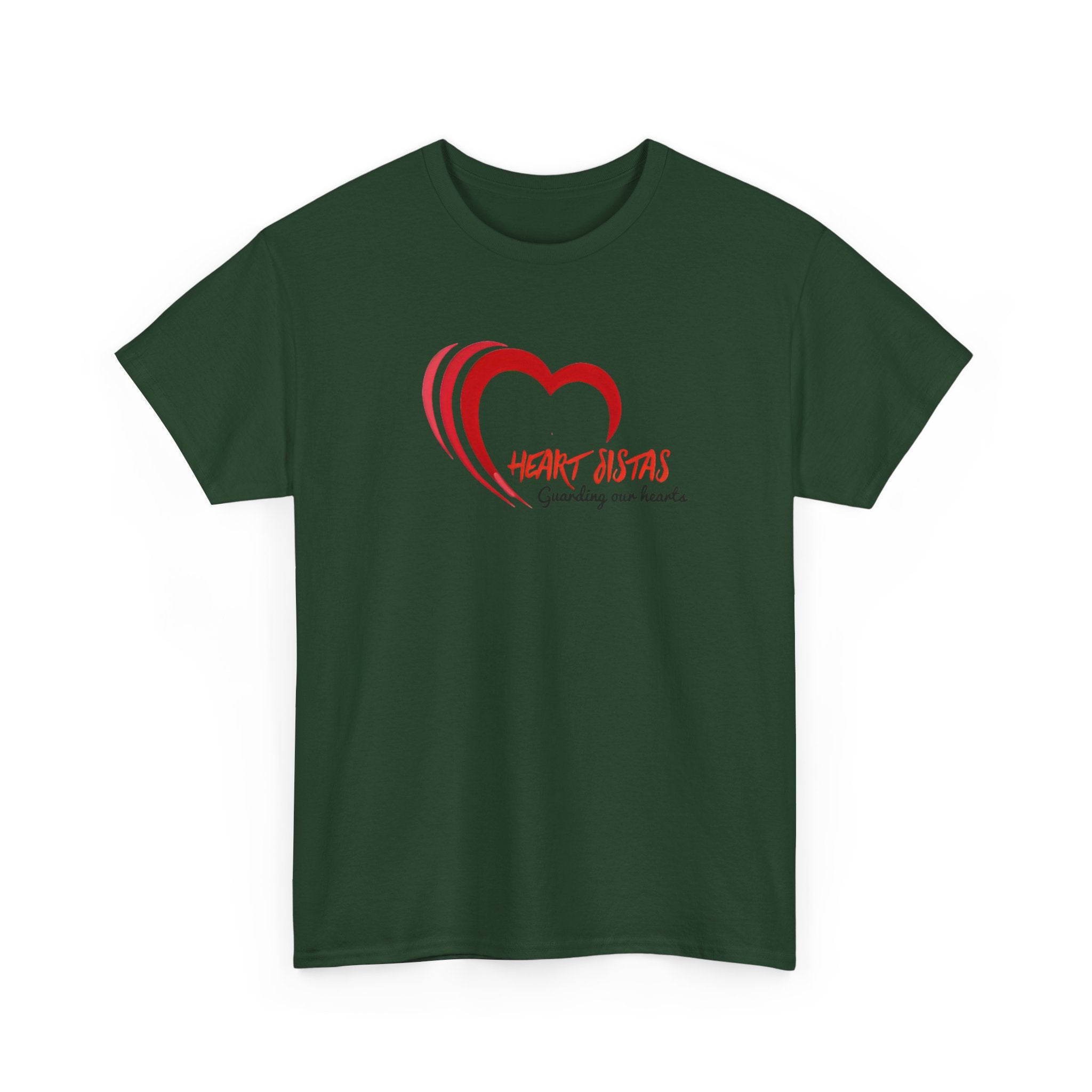 Heart Artist T-Shirt – 'Guarding Our Hearts' Red Heart Design