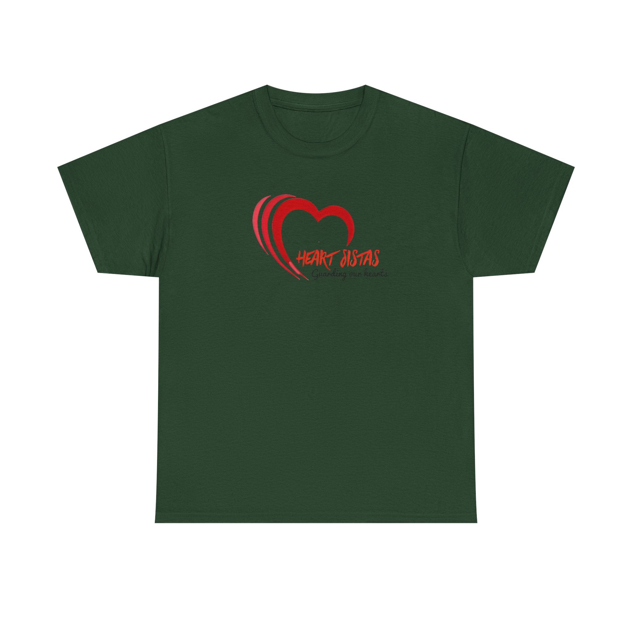 Heart Artist T-Shirt – 'Guarding Our Hearts' Red Heart Design