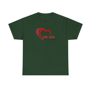 Heart Artist T-Shirt – 'Guarding Our Hearts' Red Heart Design