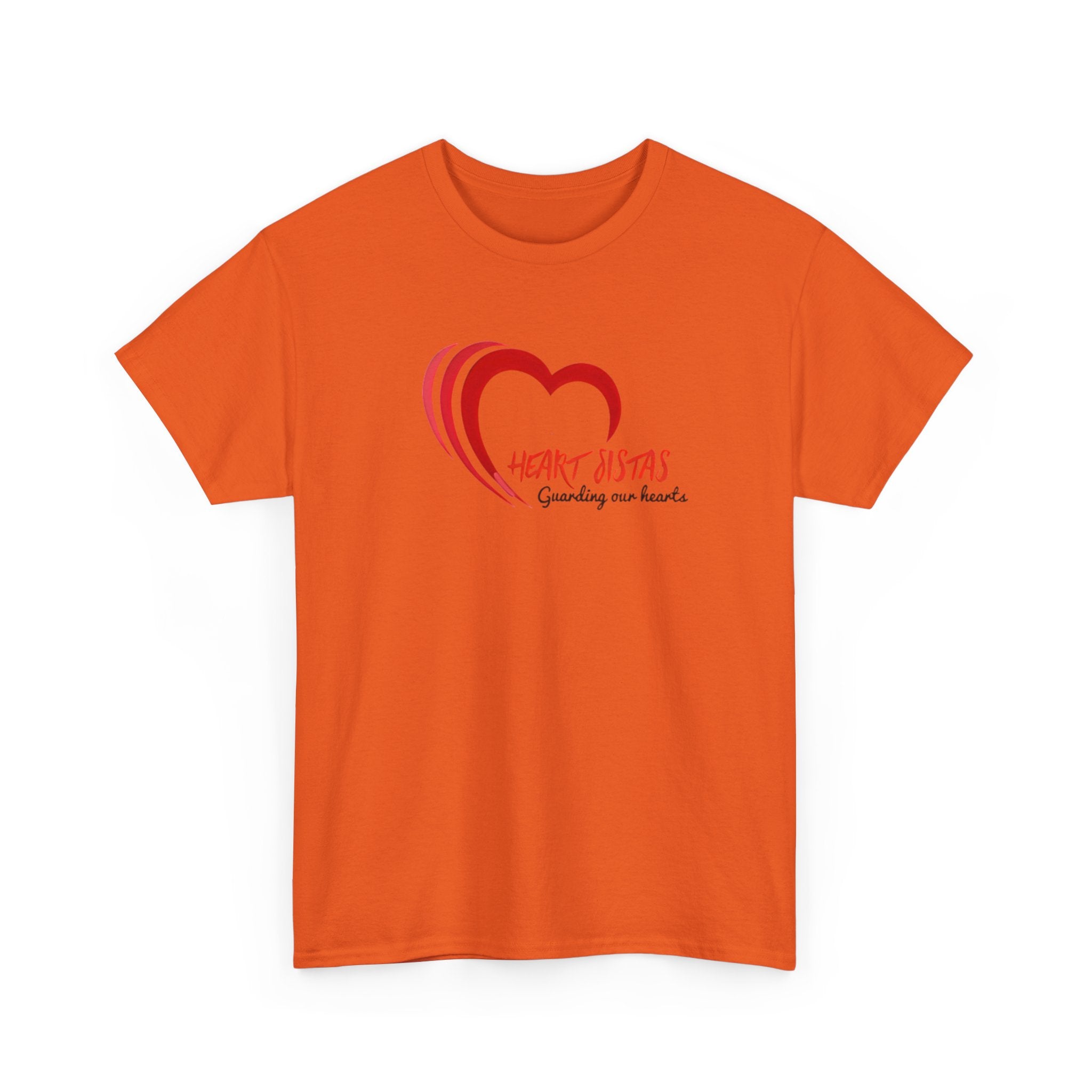 Heart Artist T-Shirt – 'Guarding Our Hearts' Red Heart Design