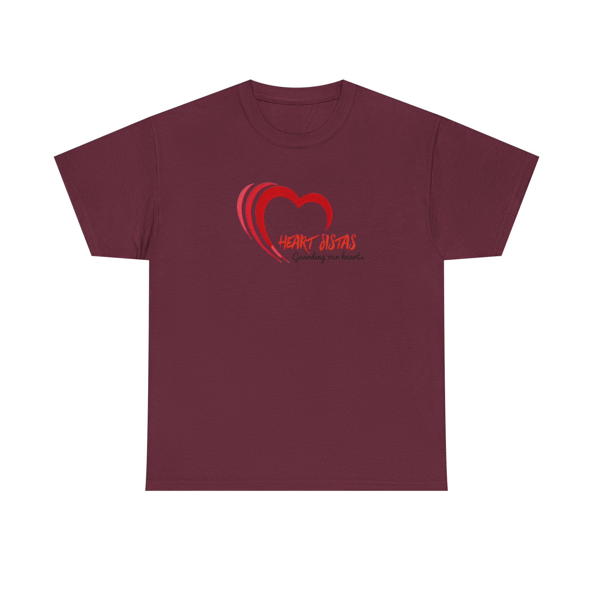 Heart Artist T-Shirt – 'Guarding Our Hearts' Red Heart Design