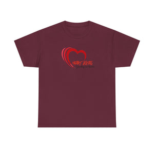 Heart Artist T-Shirt – 'Guarding Our Hearts' Red Heart Design