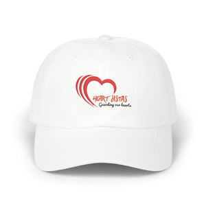 Classic Dad Cap — Red Heart Sisters Embroidered Logo Hat