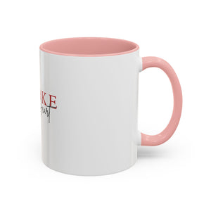 Stroke of My Heart Coffee Mug – Accent Black Rim & Handle (11/15oz)