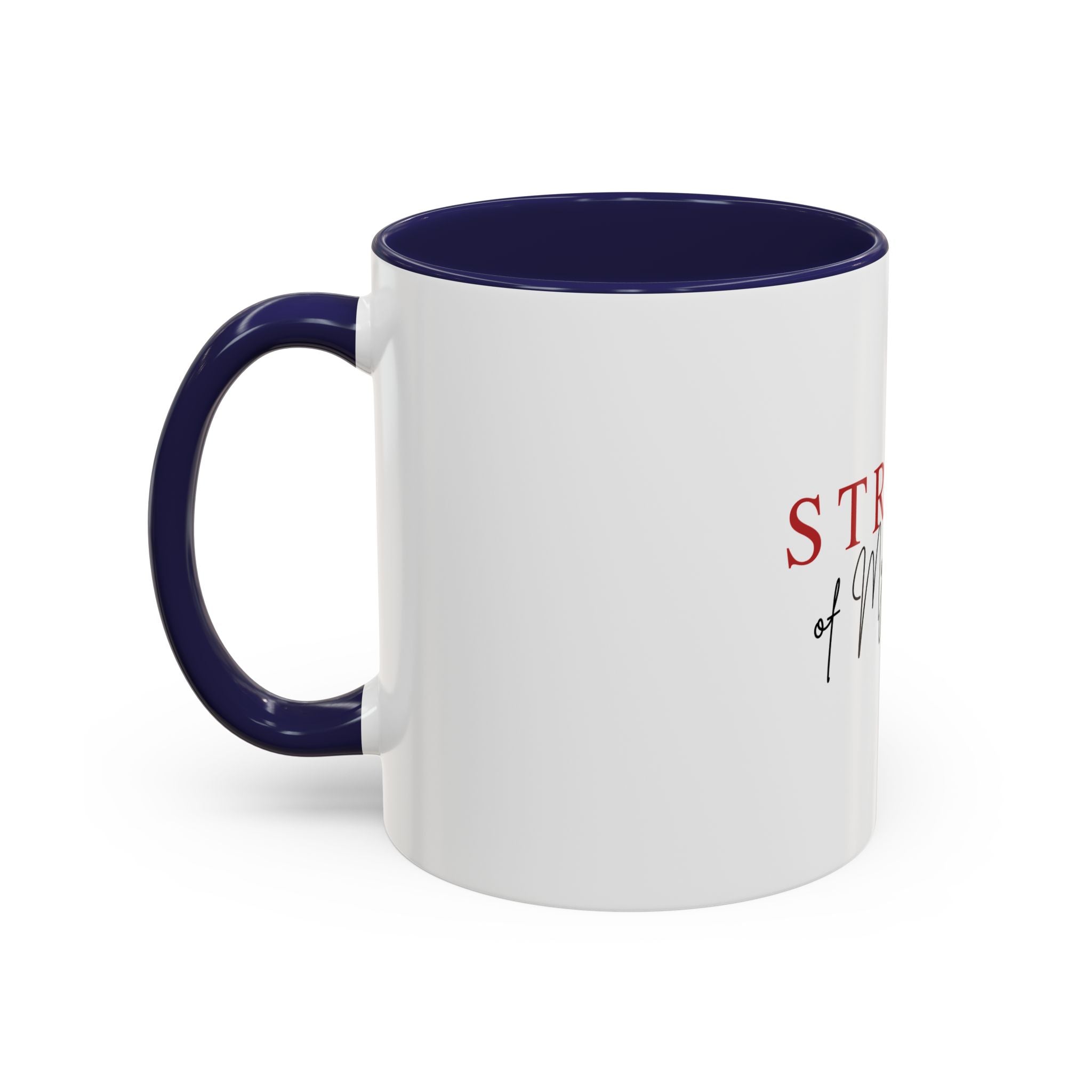 Stroke of My Heart Coffee Mug – Accent Black Rim & Handle (11/15oz)