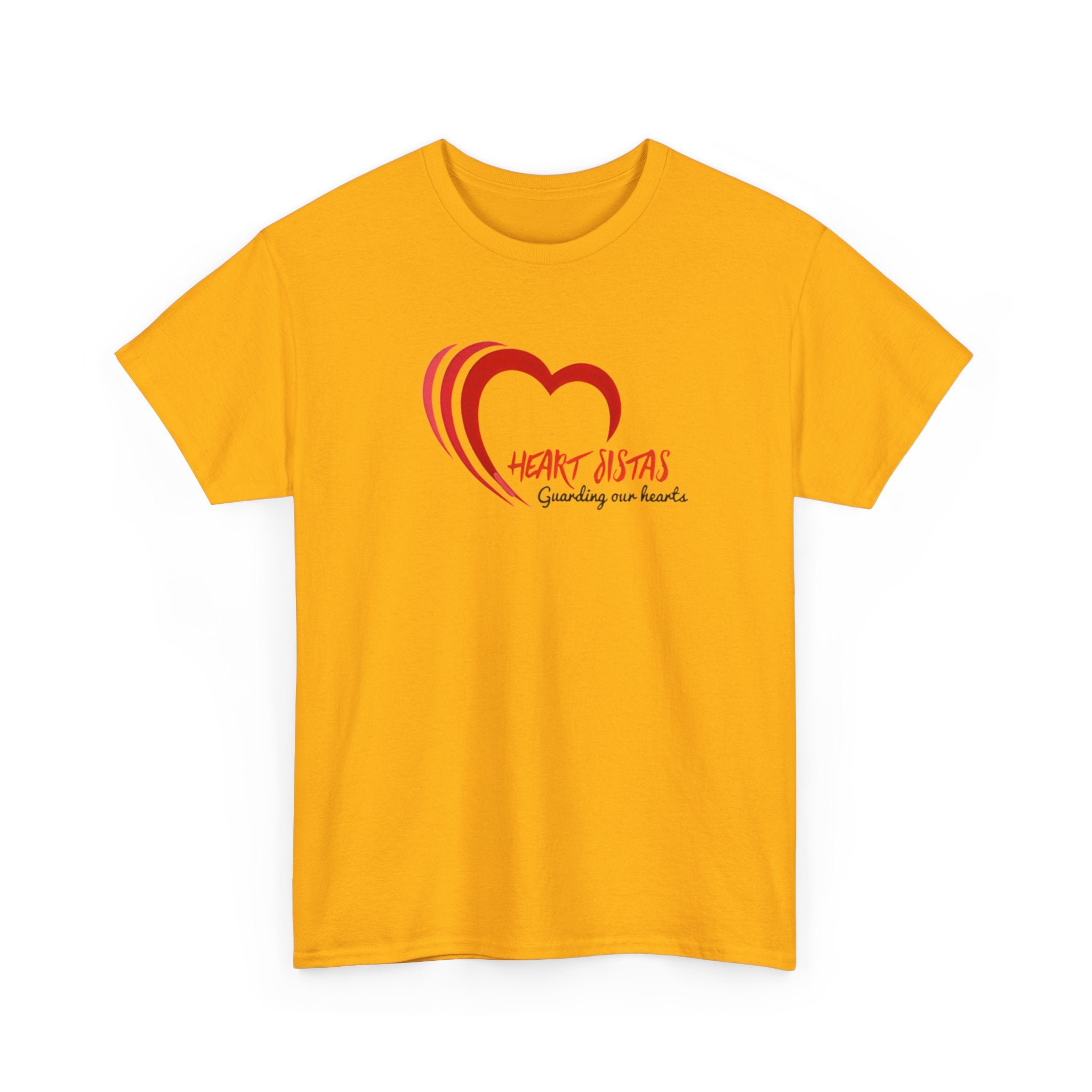 Heart Artist T-Shirt – 'Guarding Our Hearts' Red Heart Design