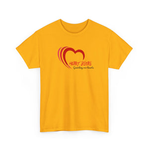 Heart Artist T-Shirt – 'Guarding Our Hearts' Red Heart Design
