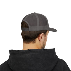 Embroidered Heart Trucker Cap - Love & Family Snapback