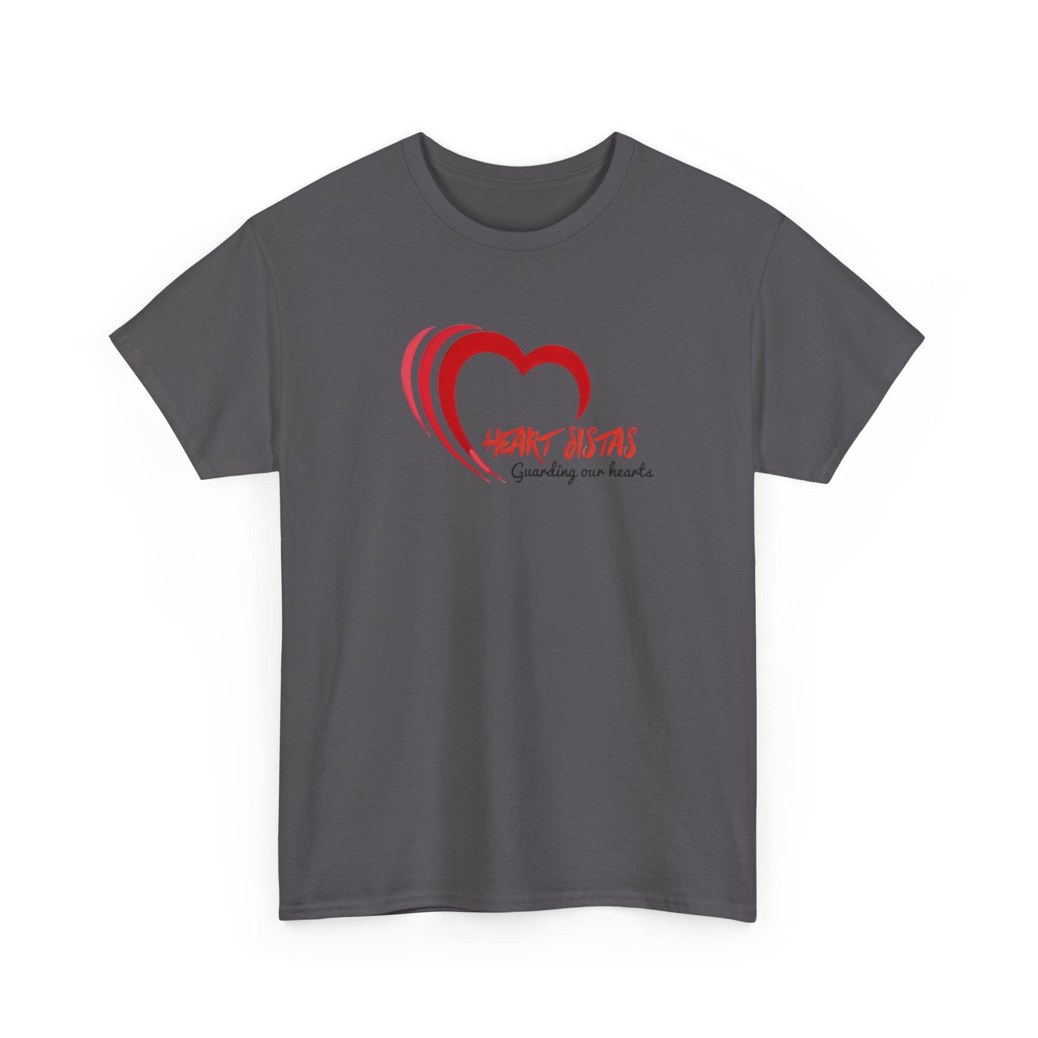 Heart Artist T-Shirt – 'Guarding Our Hearts' Red Heart Design