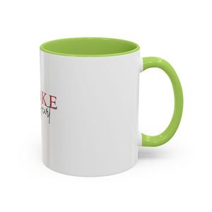 Stroke of My Heart Coffee Mug – Accent Black Rim & Handle (11/15oz)