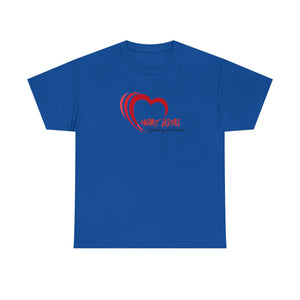 Heart Artist T-Shirt – 'Guarding Our Hearts' Red Heart Design