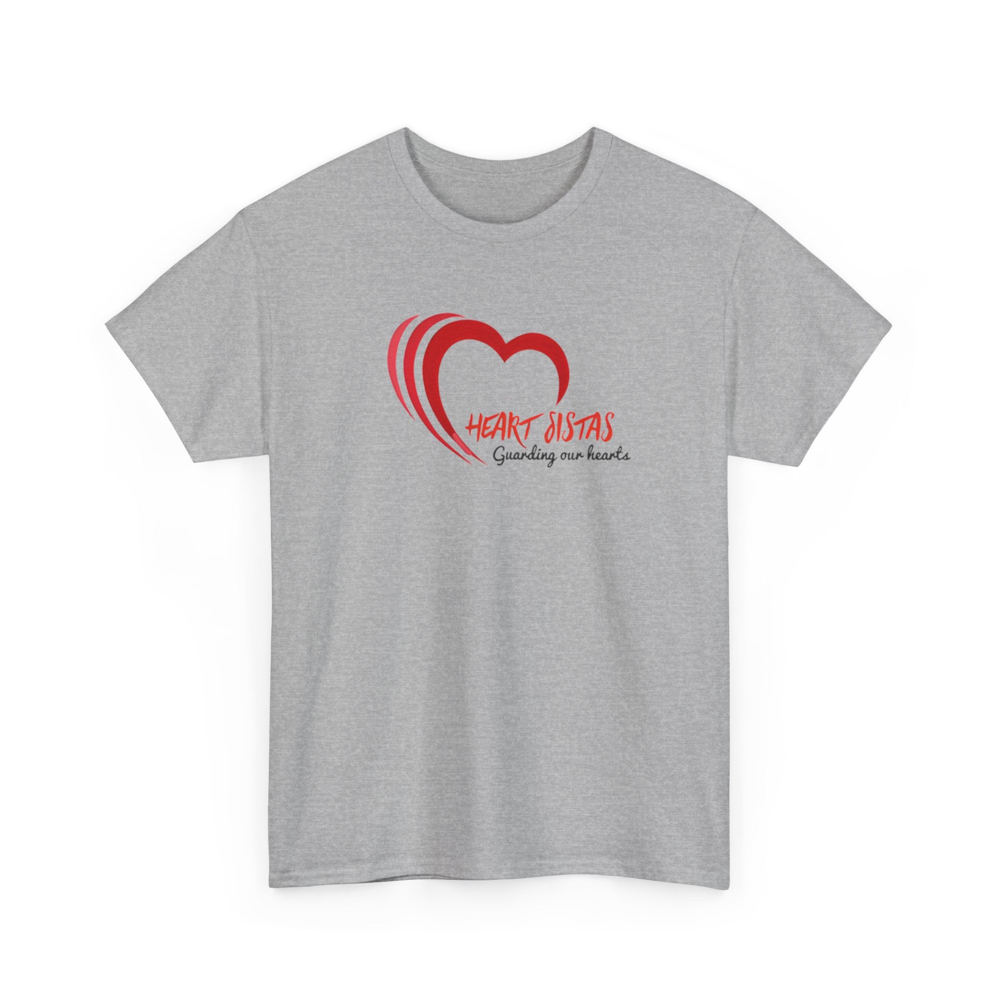 Heart Artist T-Shirt – 'Guarding Our Hearts' Red Heart Design