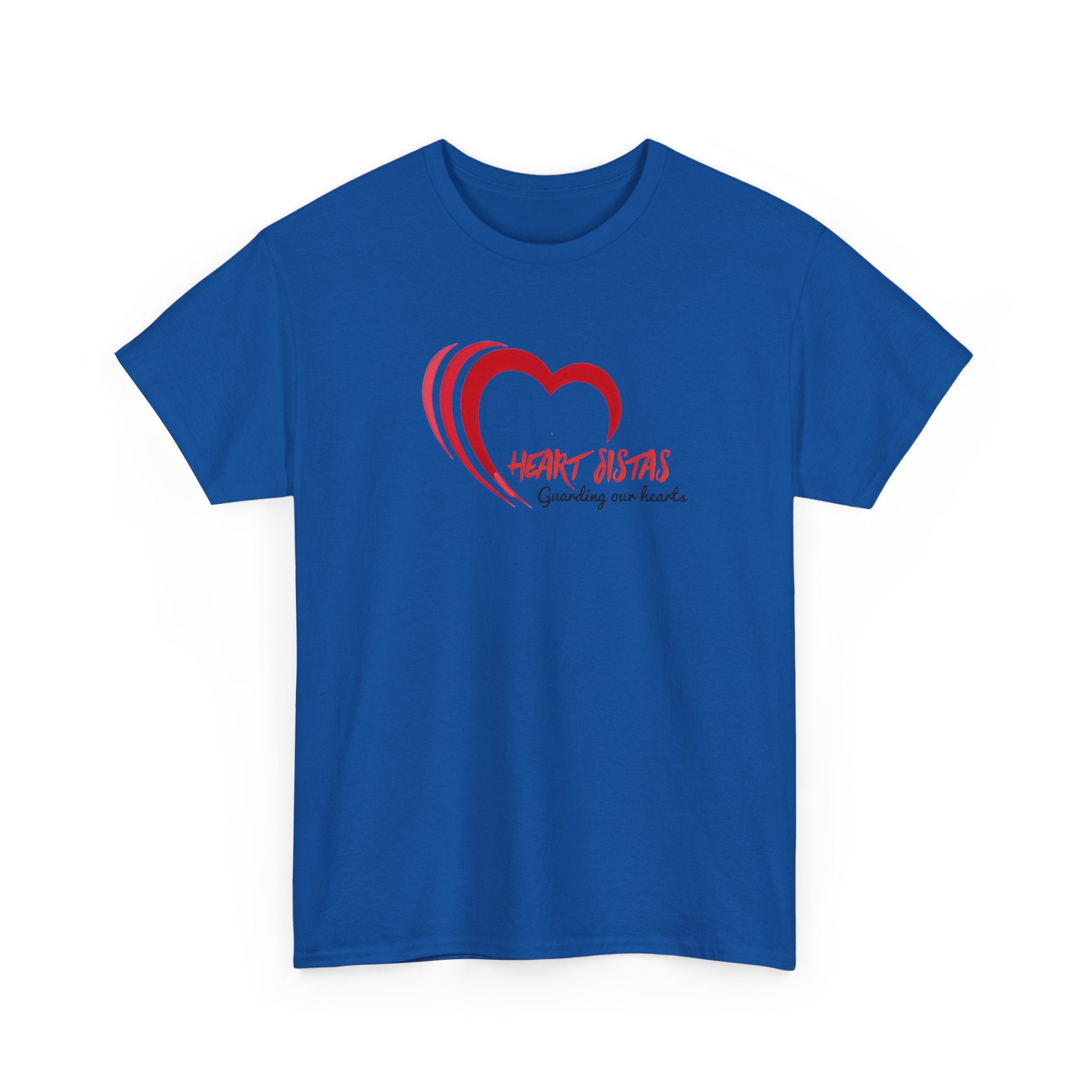 Heart Artist T-Shirt – 'Guarding Our Hearts' Red Heart Design