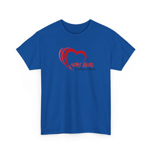 Heart Artist T-Shirt – 'Guarding Our Hearts' Red Heart Design
