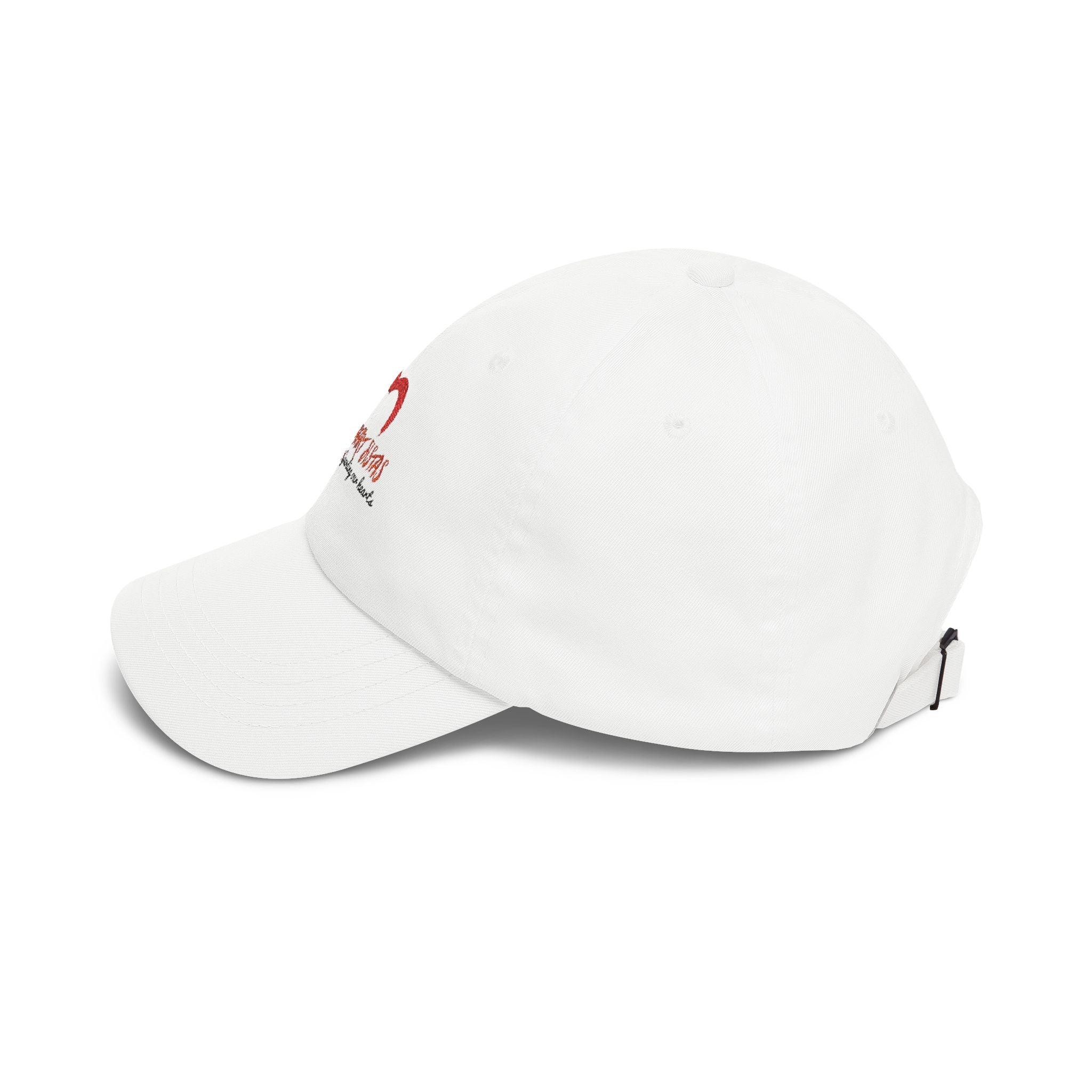 Classic Dad Cap — Red Heart Sisters Embroidered Logo Hat
