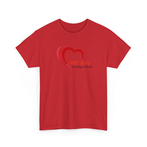 Heart Artist T-Shirt – 'Guarding Our Hearts' Red Heart Design