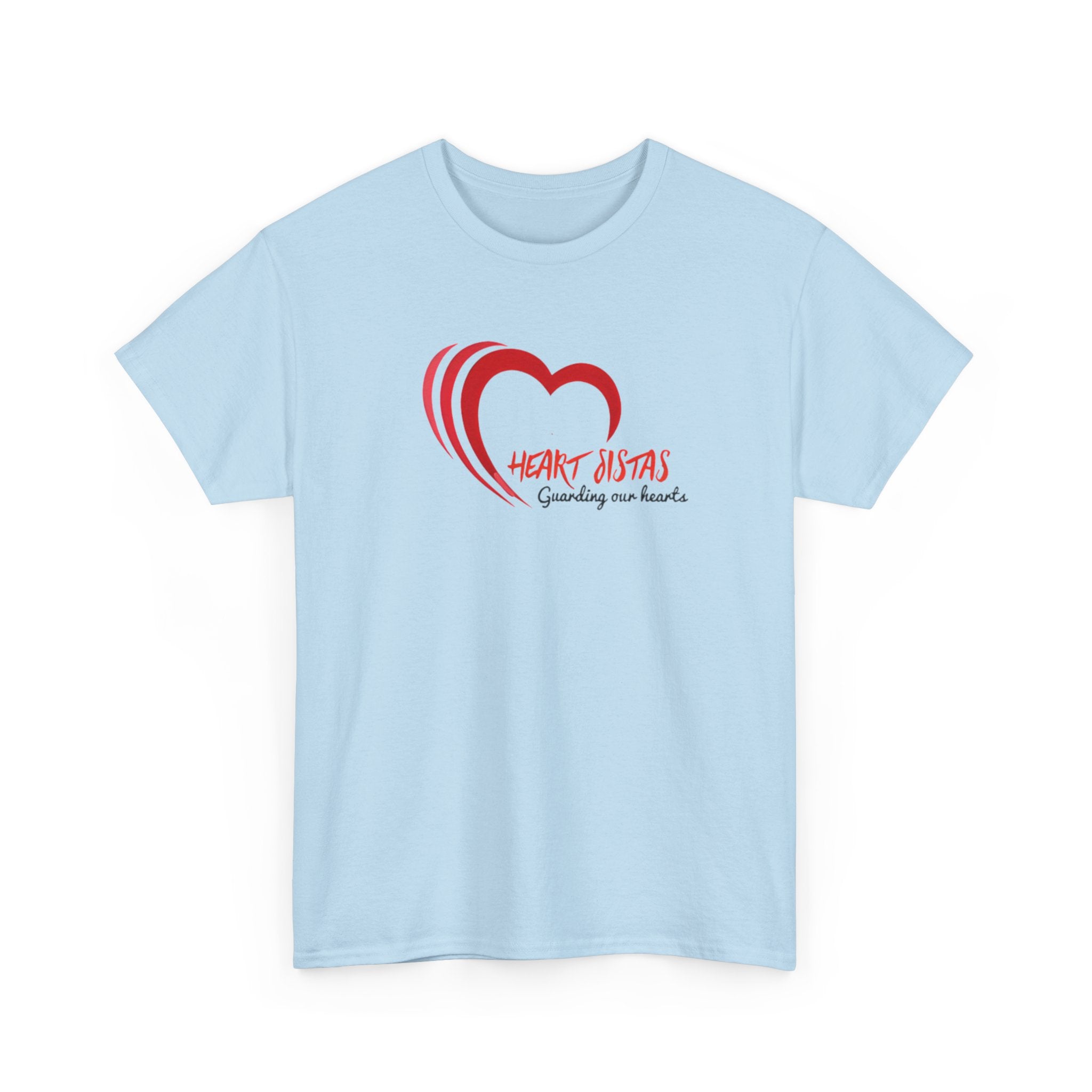Heart Artist T-Shirt – 'Guarding Our Hearts' Red Heart Design